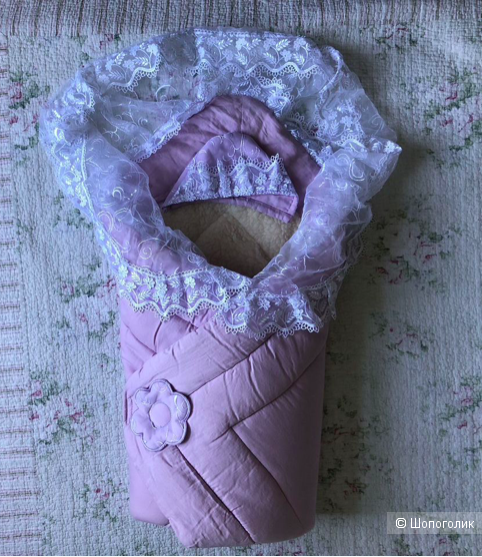 Конверт для выписки Wellness, одеяло + шапочка, зимний