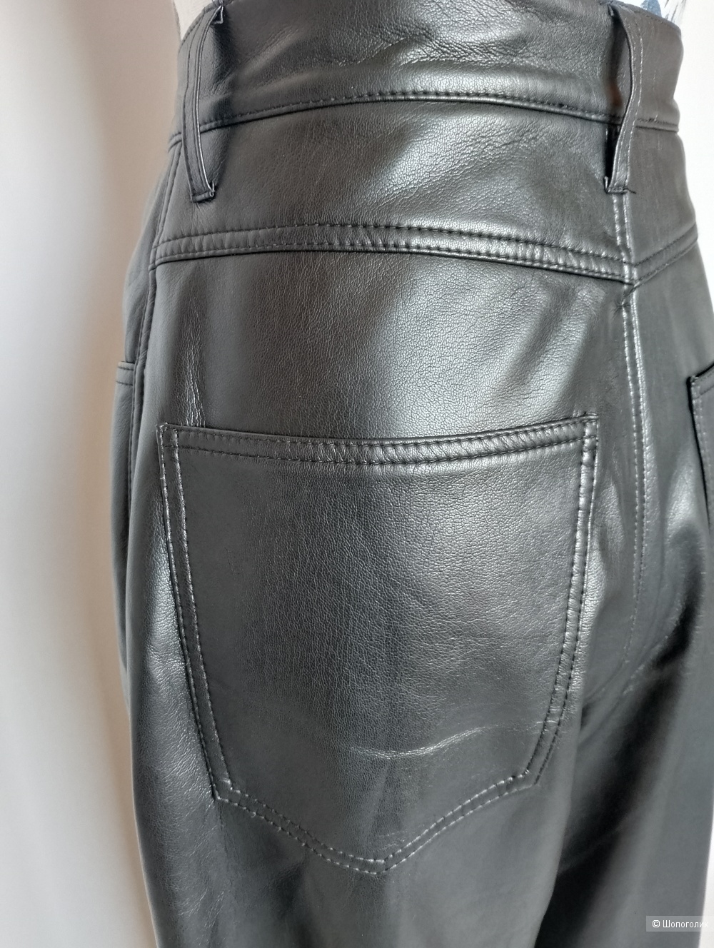 Брюки Nanushka веган кожаные , М