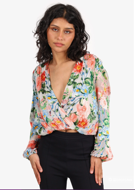 Шёлковая блузка Alice+Olivia / 44/46