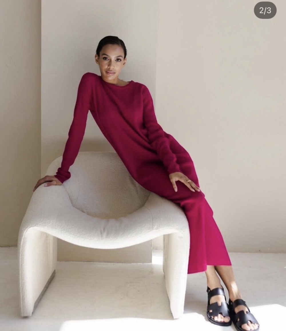 Платье monncashmere кашемировое, M/L