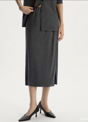 Юбка прямая трикотажная 12 storeez, L