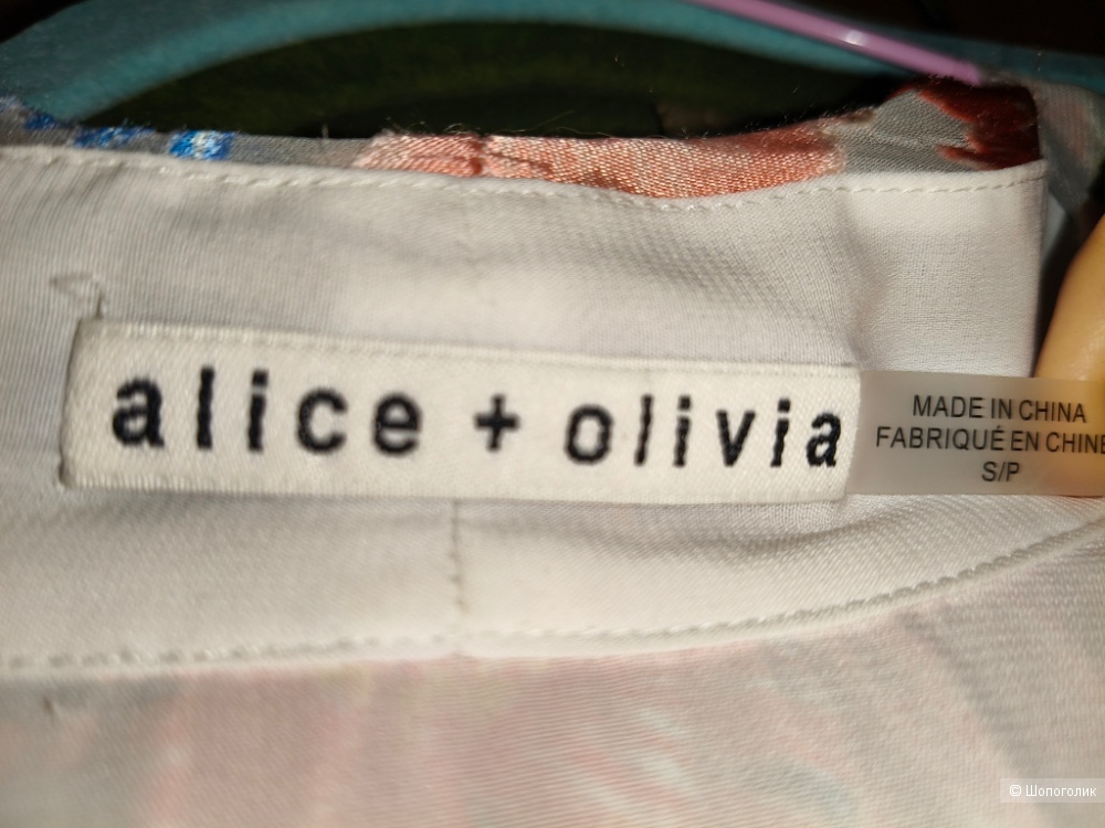Шёлковая блузка Alice+Olivia / 44/46