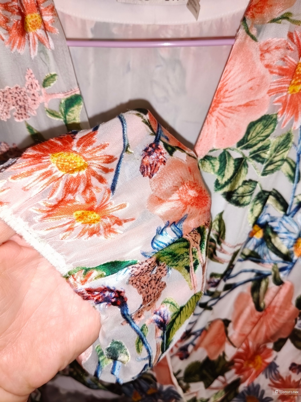 Шёлковая блузка Alice+Olivia / 44/46