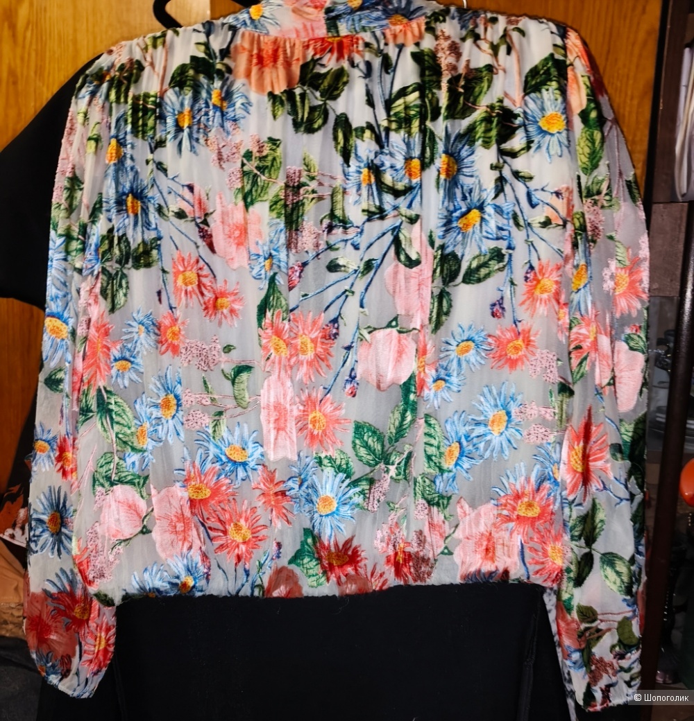 Шёлковая блузка Alice+Olivia / 44/46