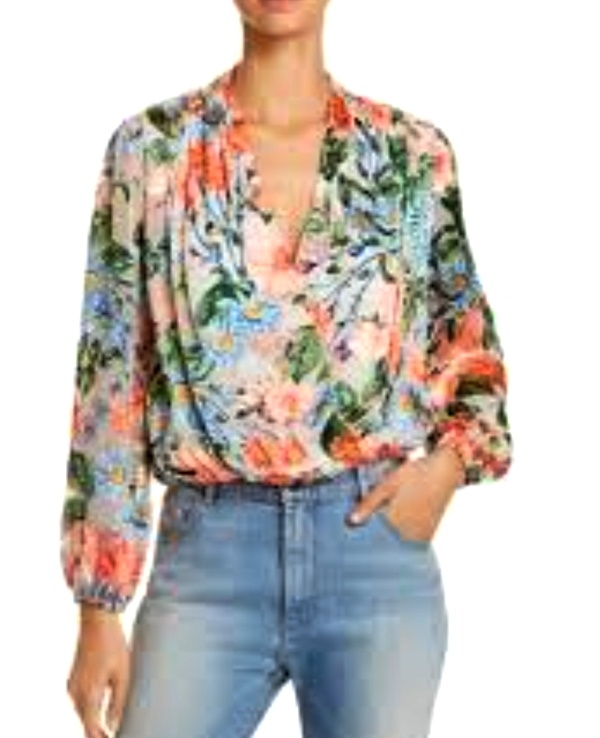 Шёлковая блузка Alice+Olivia / 44/46