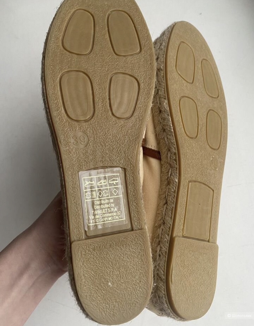 Эспадрильи TwinSet 39