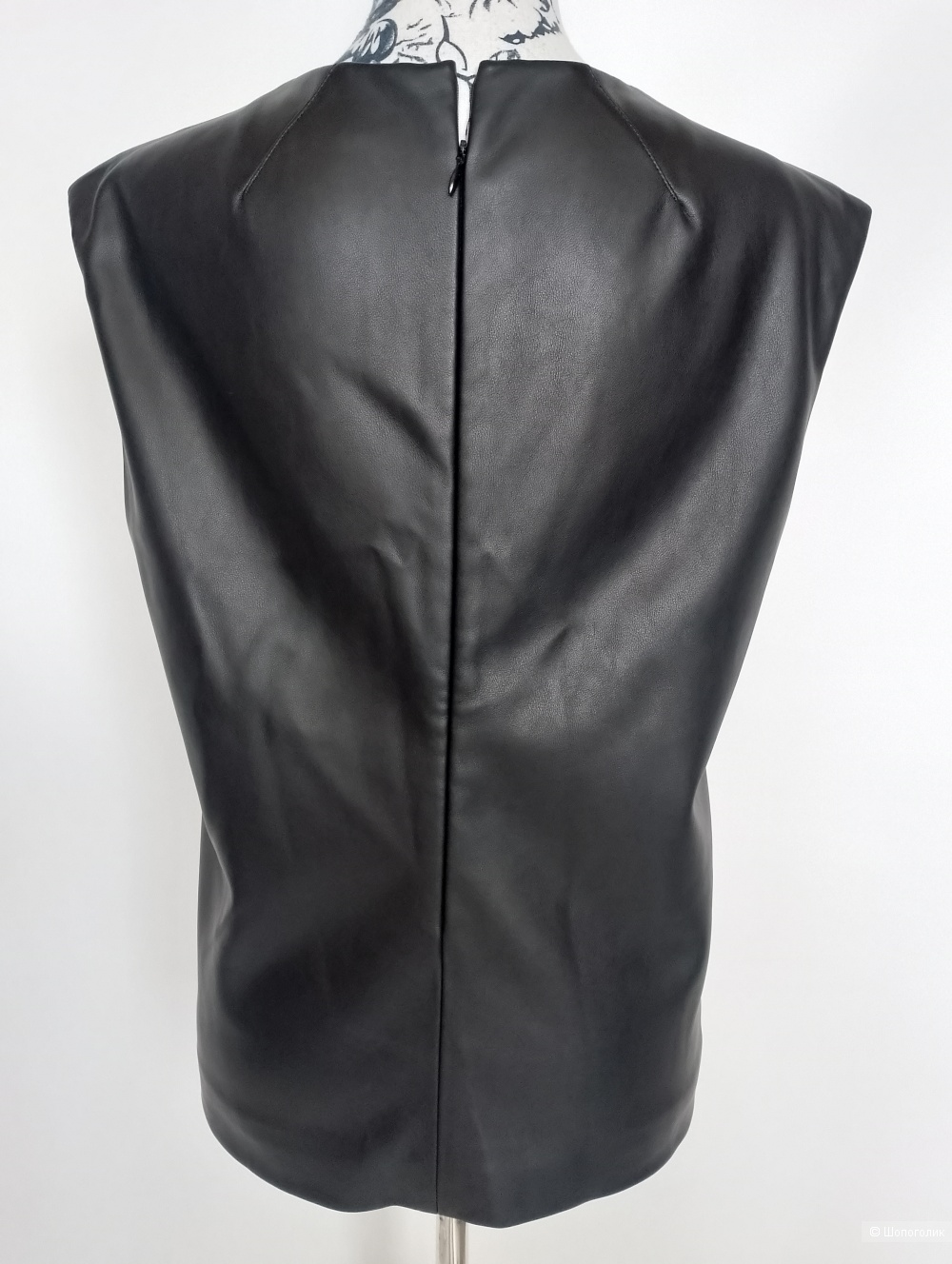 Топ 2mood кожаный веганский