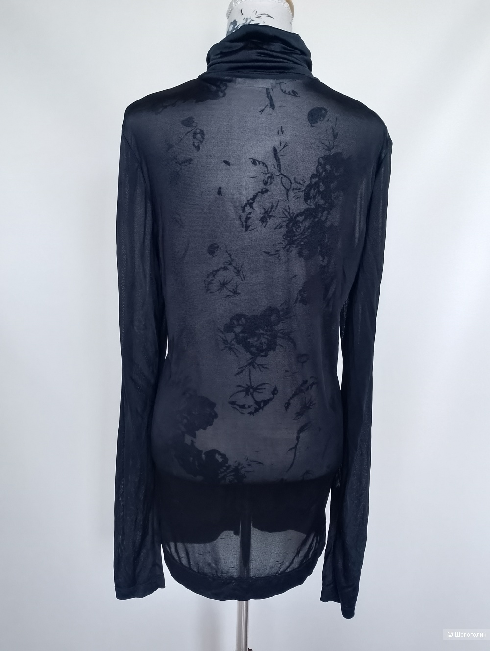 Лонгслив H&M прозрачный , L