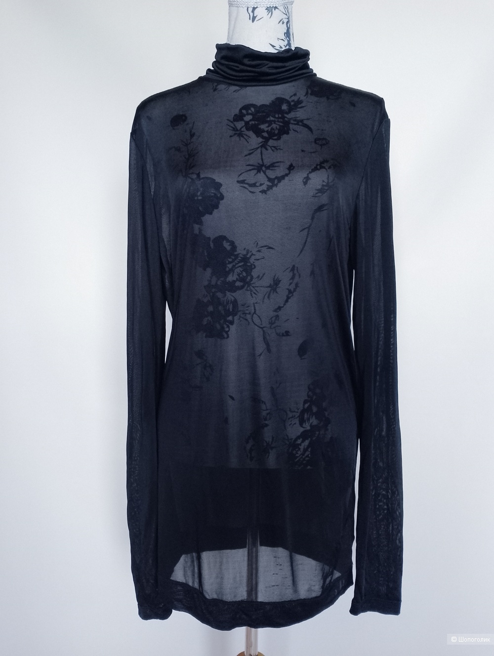 Лонгслив H&M прозрачный , L