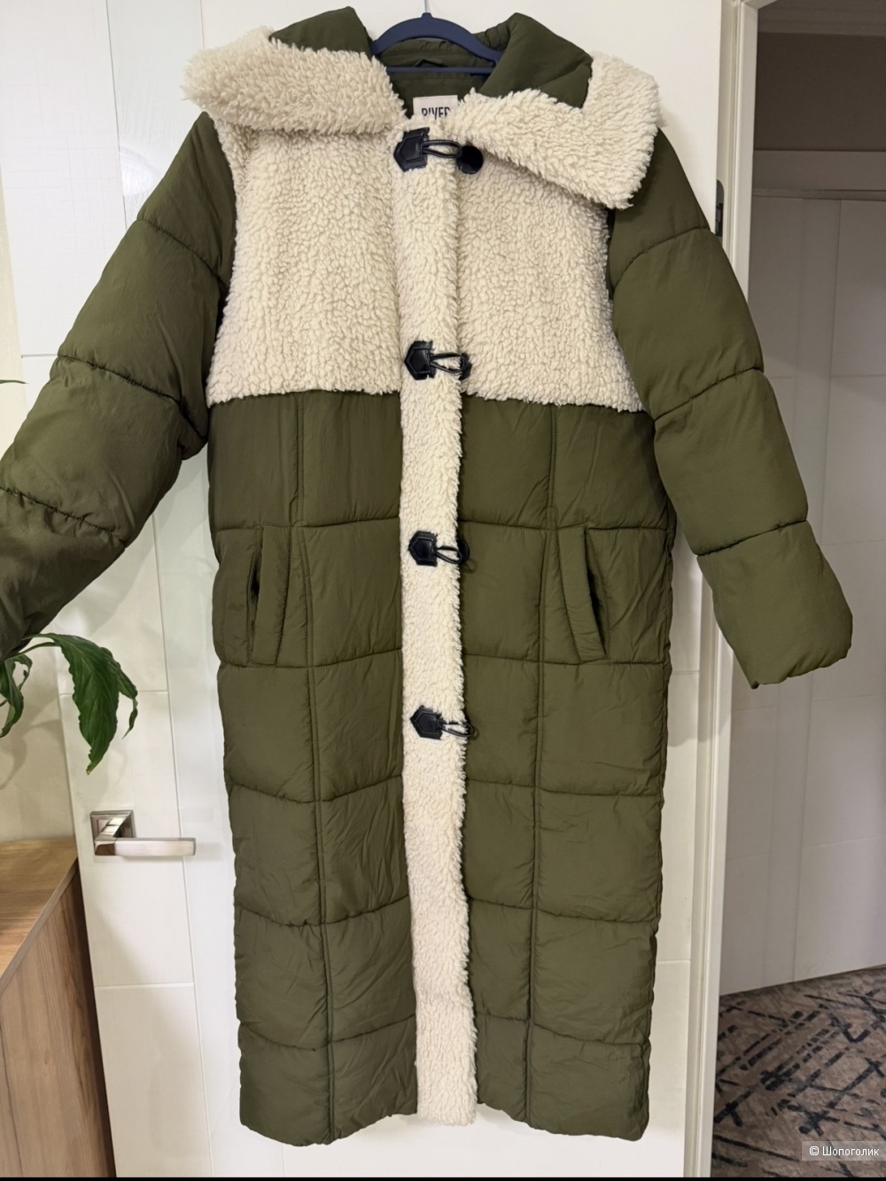 Зимнее пальто женское, river iland, 44/46