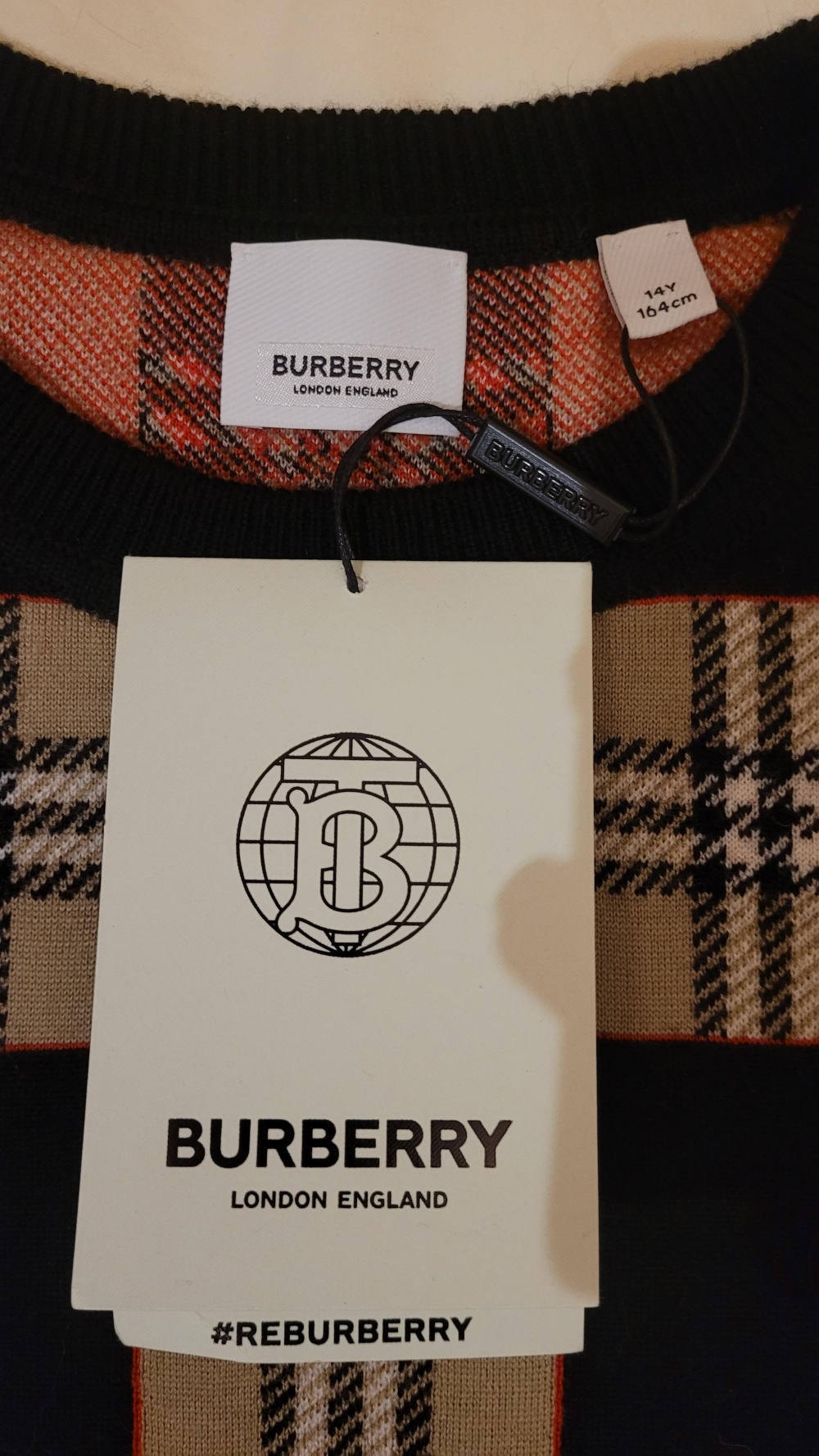 Свитер Burberry р.14