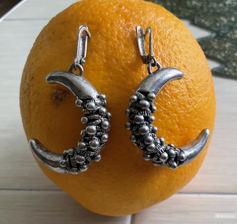 СЕТ серьги и браслет винтаж