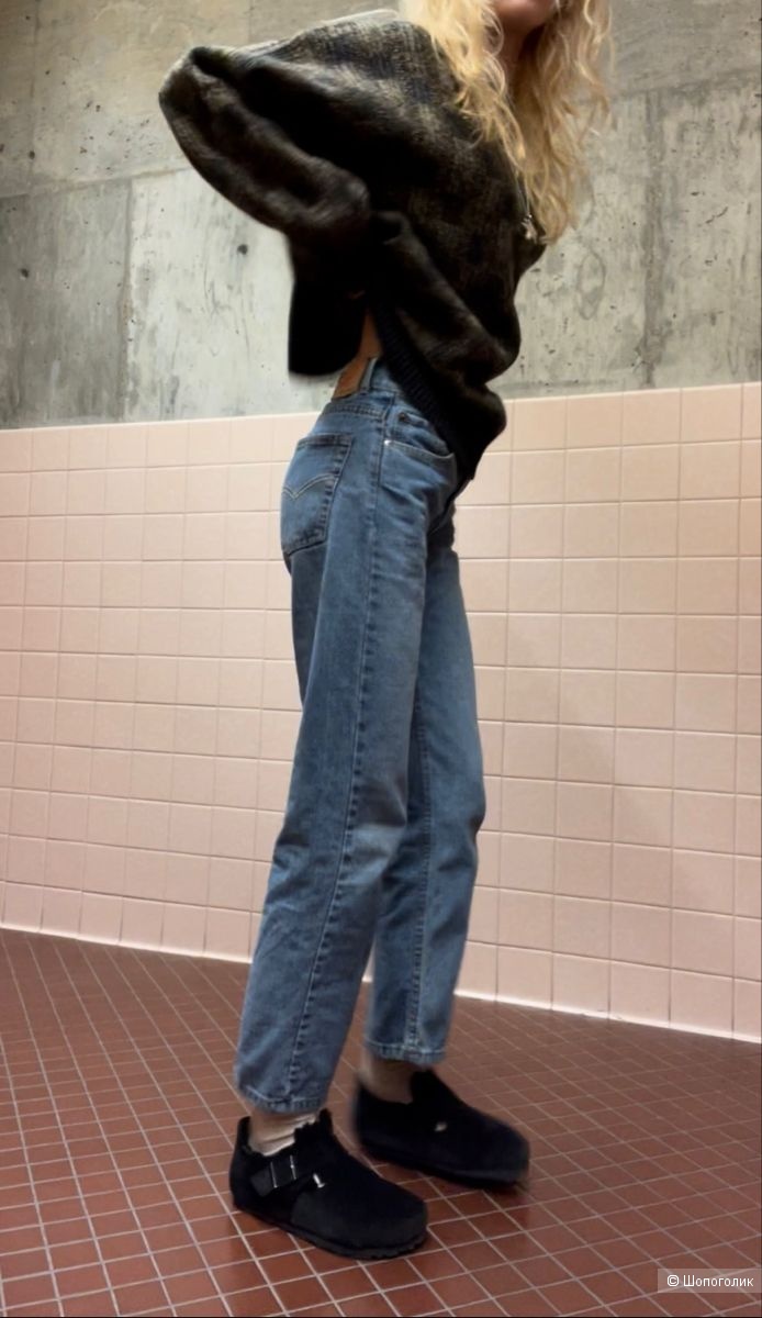 Замшевые биркенштоки/36