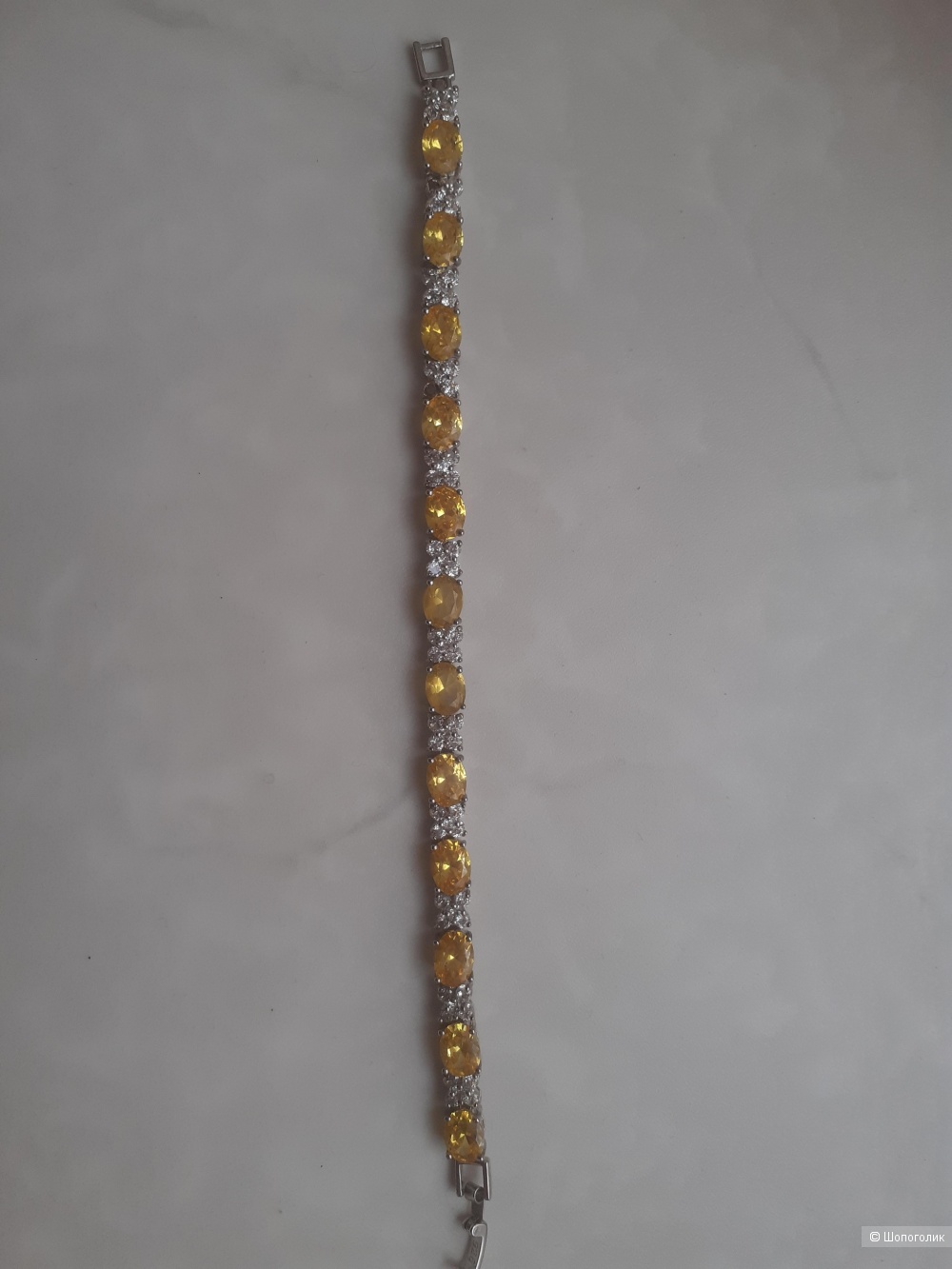 Браслет с цирконами