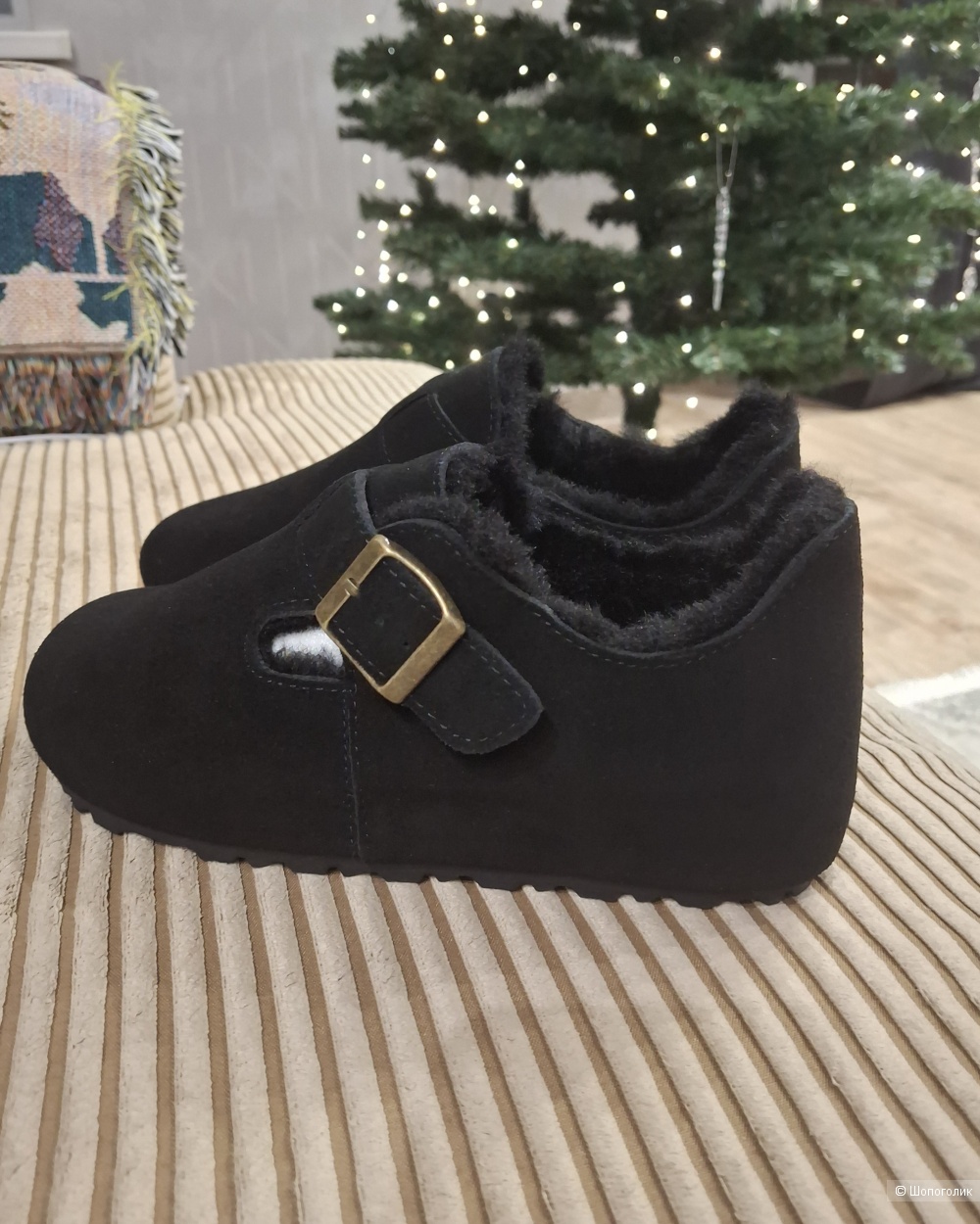 Замшевые биркенштоки/36
