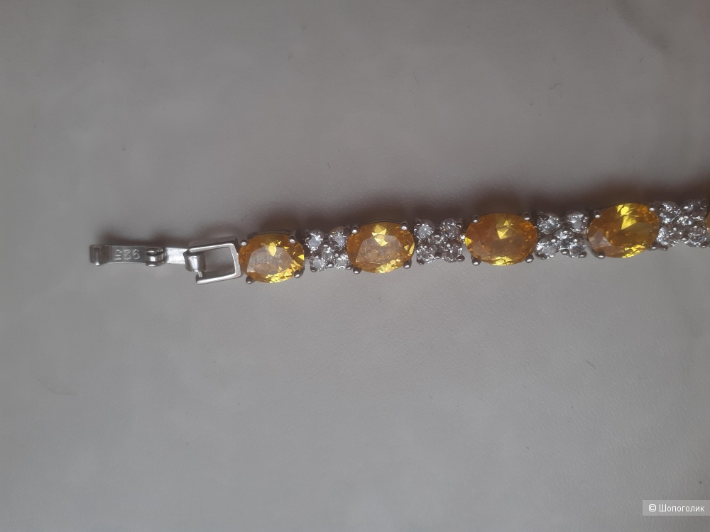 Браслет с цирконами