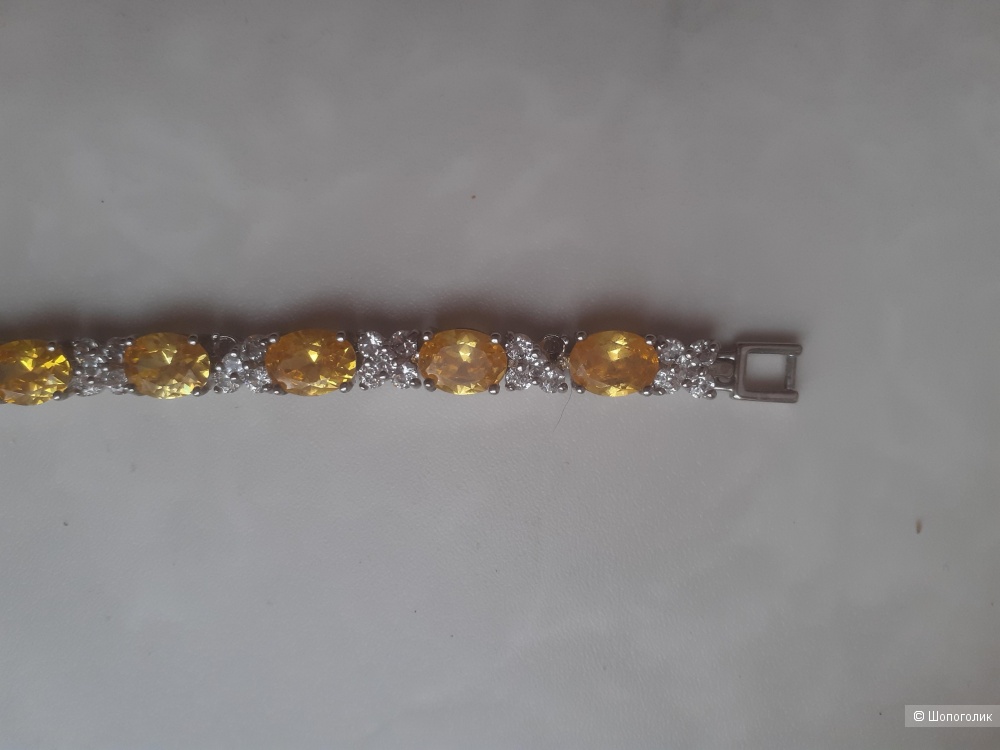 Браслет с цирконами