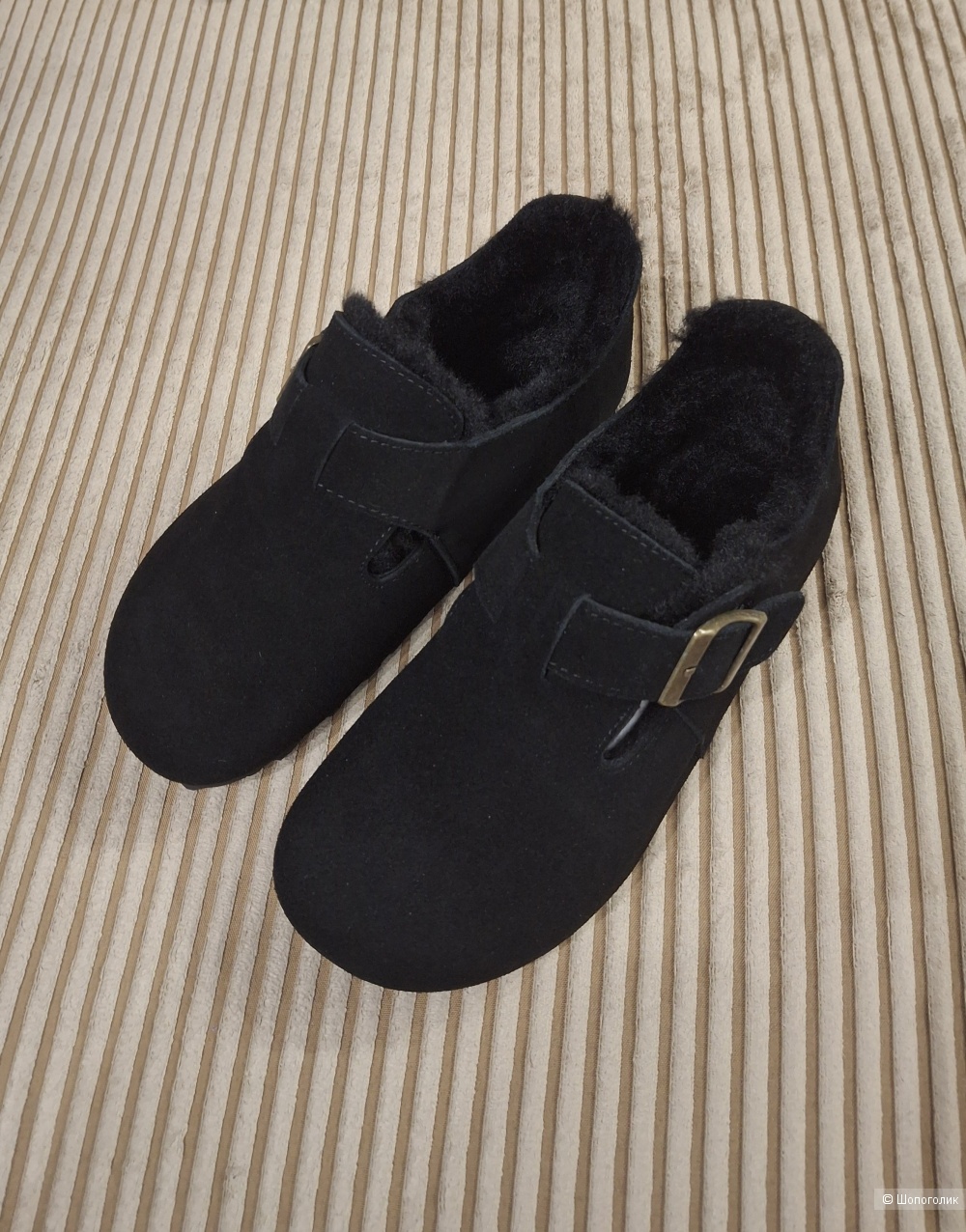 Замшевые биркенштоки/36