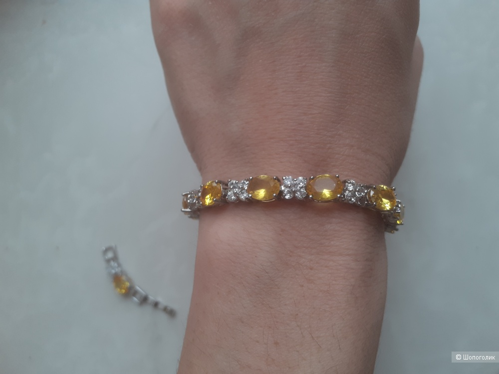 Браслет с цирконами