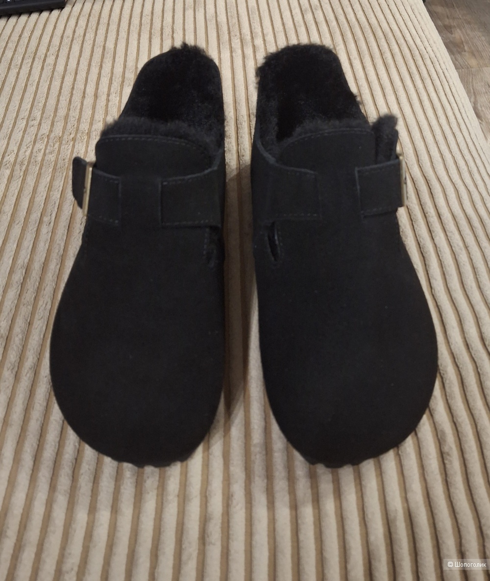 Замшевые биркенштоки/36