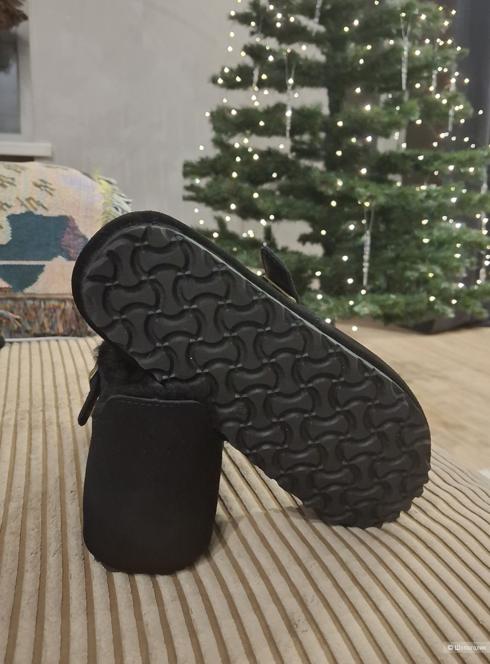 Замшевые биркенштоки/36