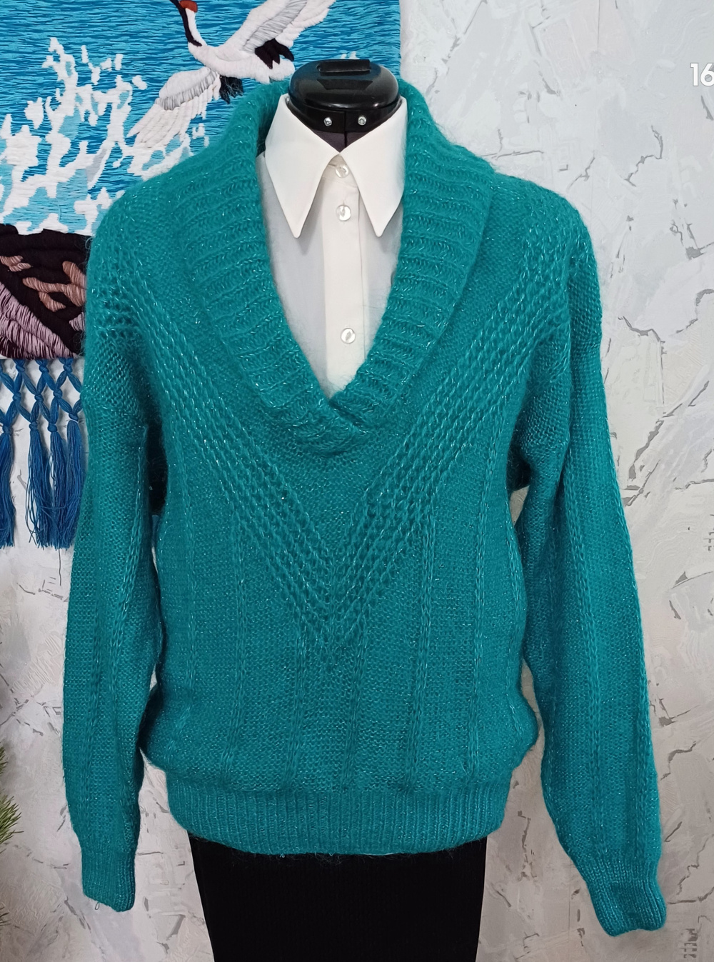 Джемпер из ангорской шерсти, York, L