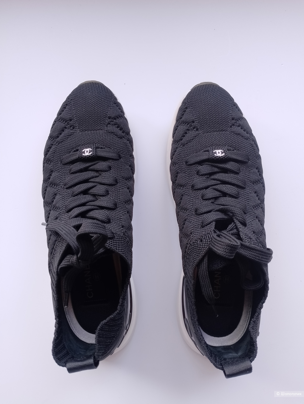 Кроссовки chanel текстильные, 39