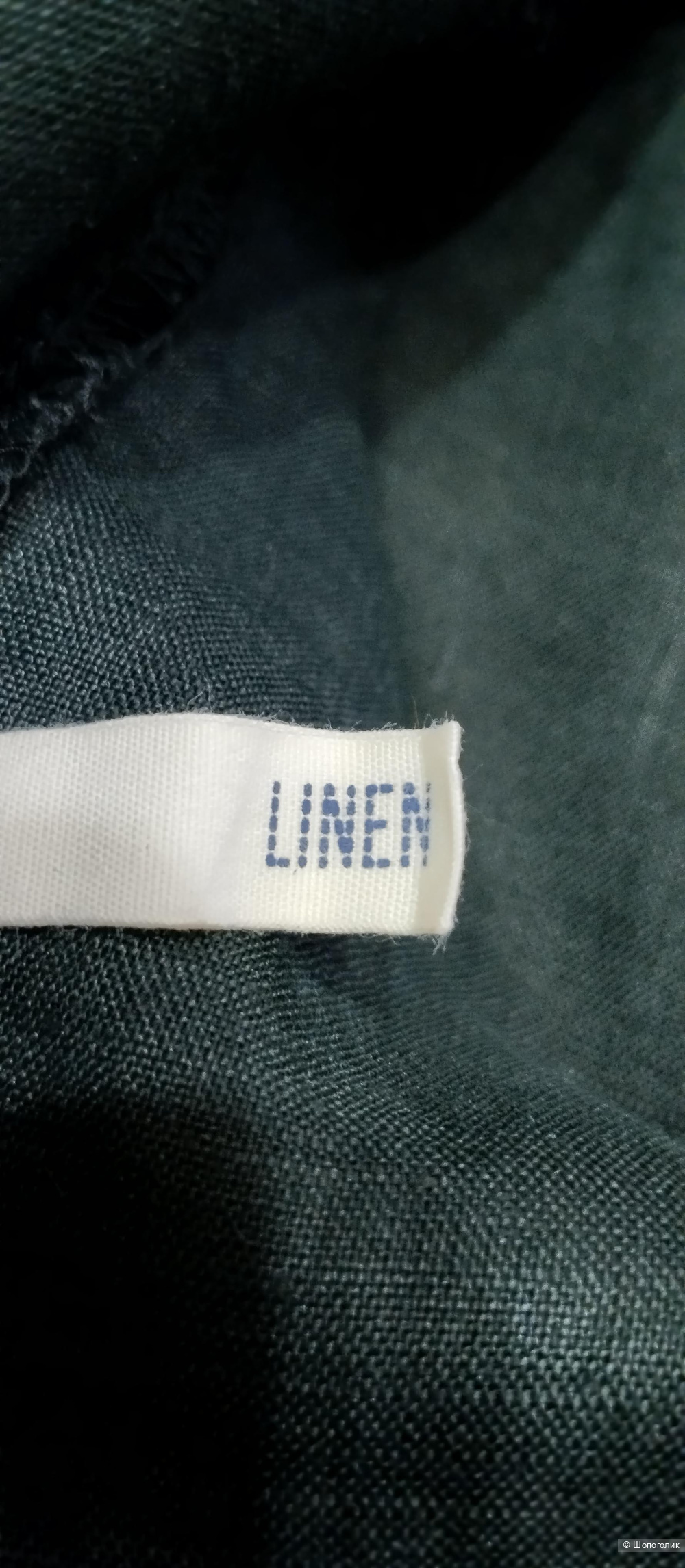 Льняная рубашка H&M, М