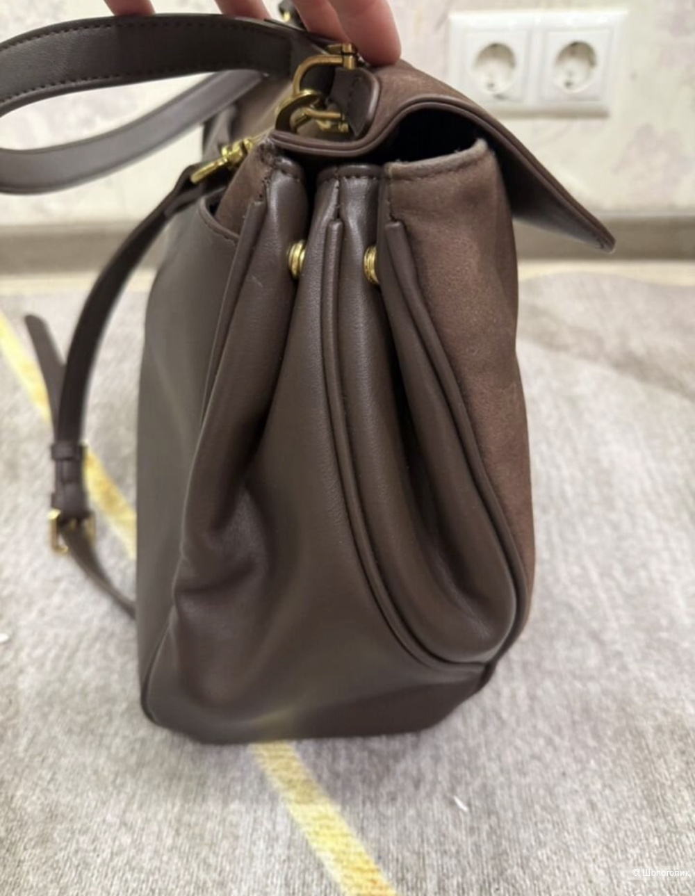 Сумка замшевая, rodeo