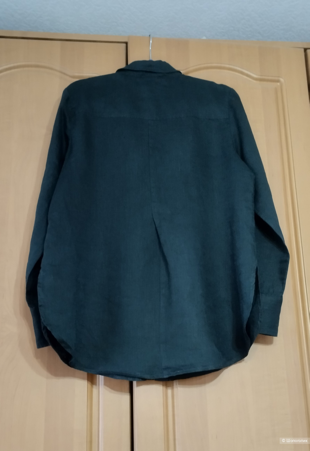 Льняная рубашка H&M, М