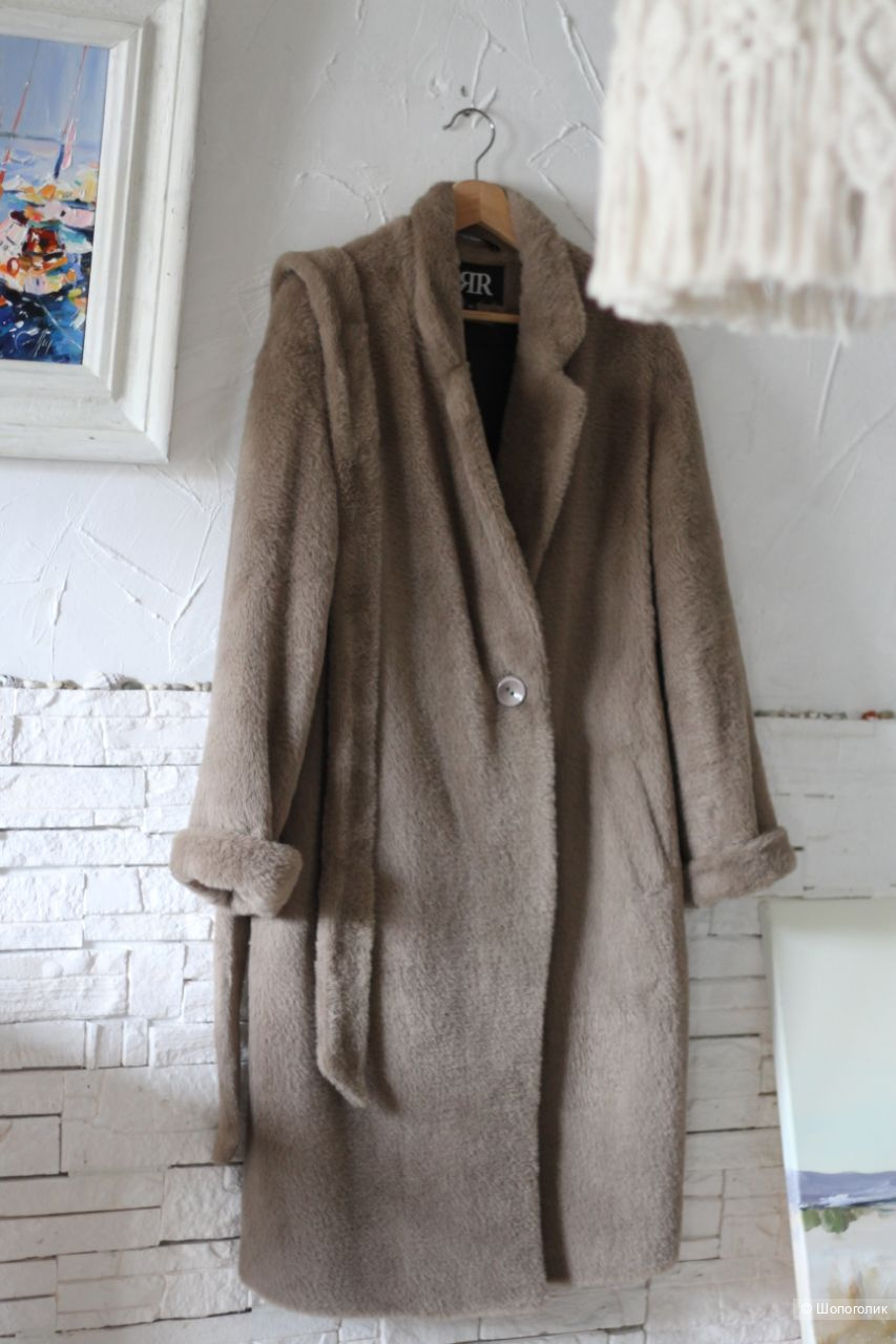Шуба из альпаки ЯR-brand 44 размер