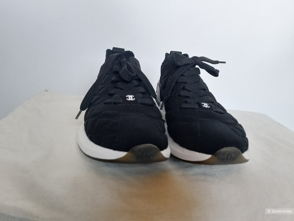 Кроссовки chanel текстильные, 39