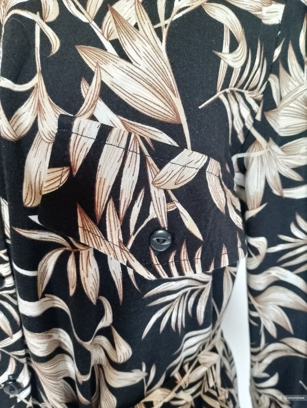 Платье халат вискозное zebrand принт, 44