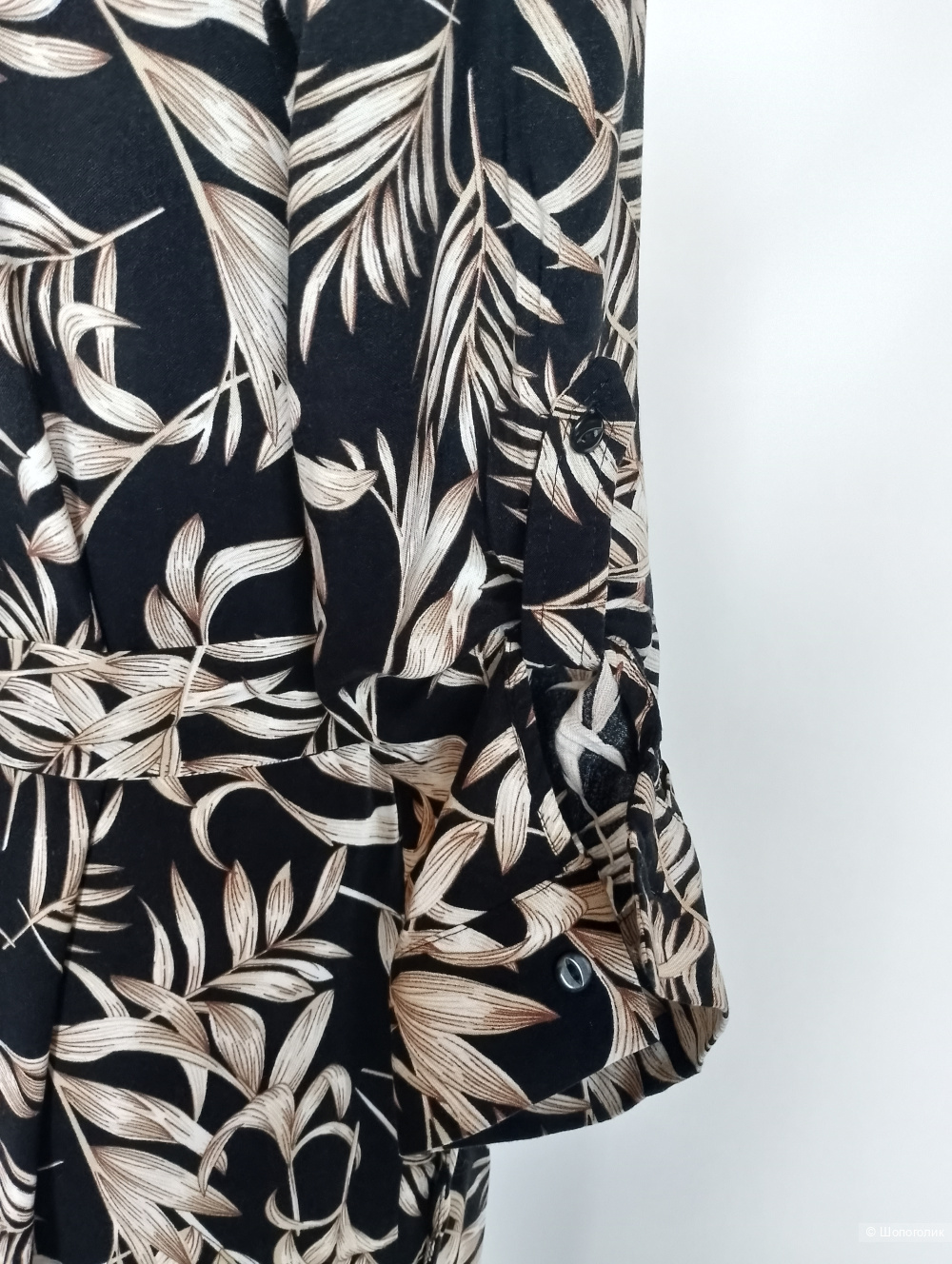 Платье халат вискозное zebrand принт, 44