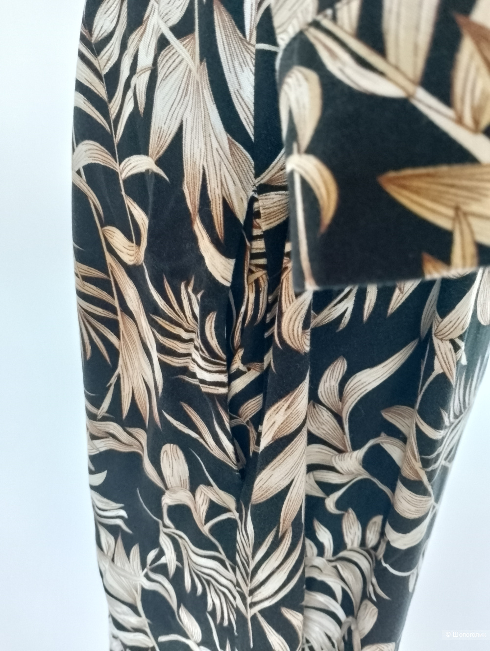 Платье халат вискозное zebrand принт, 44