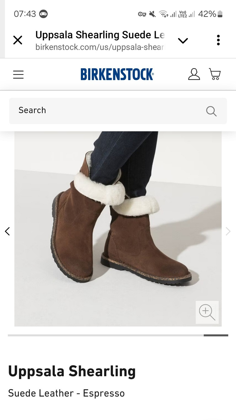 Сапоги женские Birkenstock, 24 см