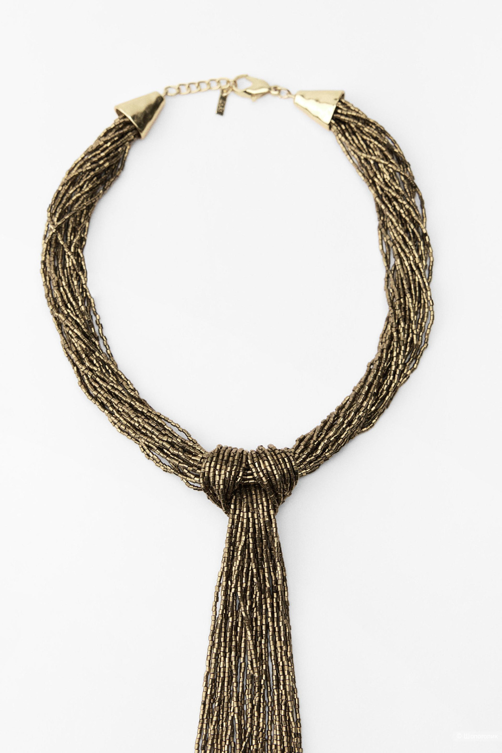 Колье галстук Zara из бисера