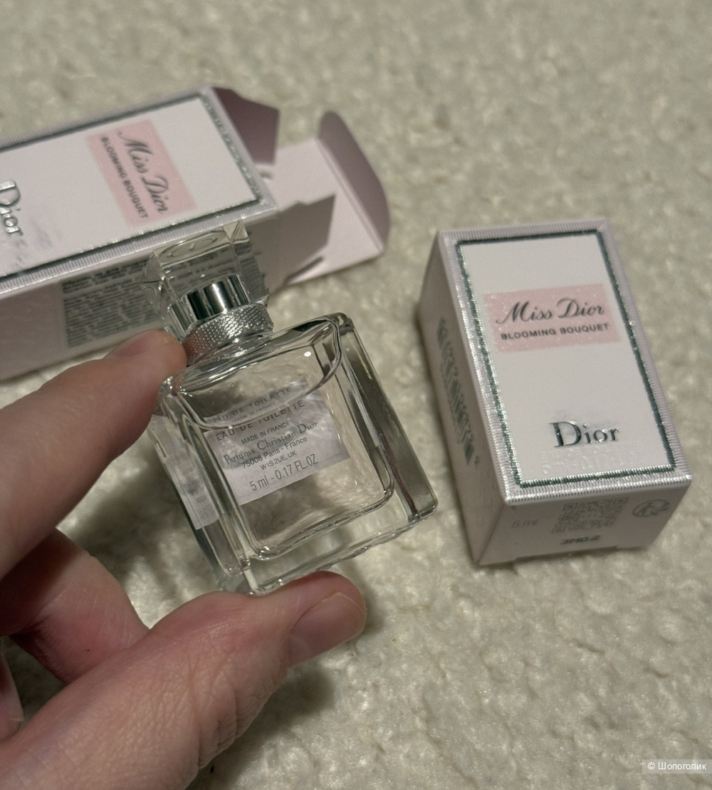 Фирменная миниатюра 5 мл Miss Dior Blooming bouquet