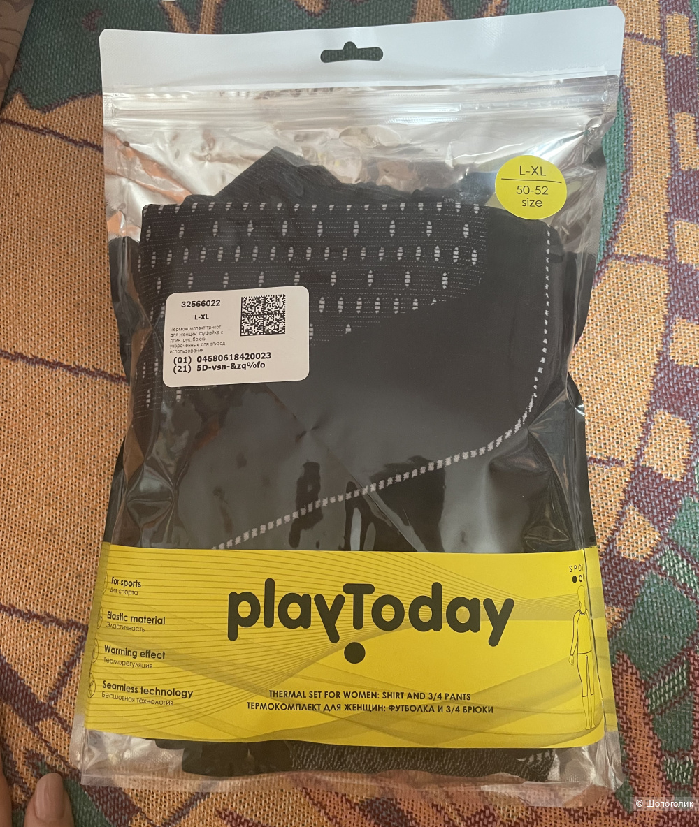 Термобелье Play Today размер L