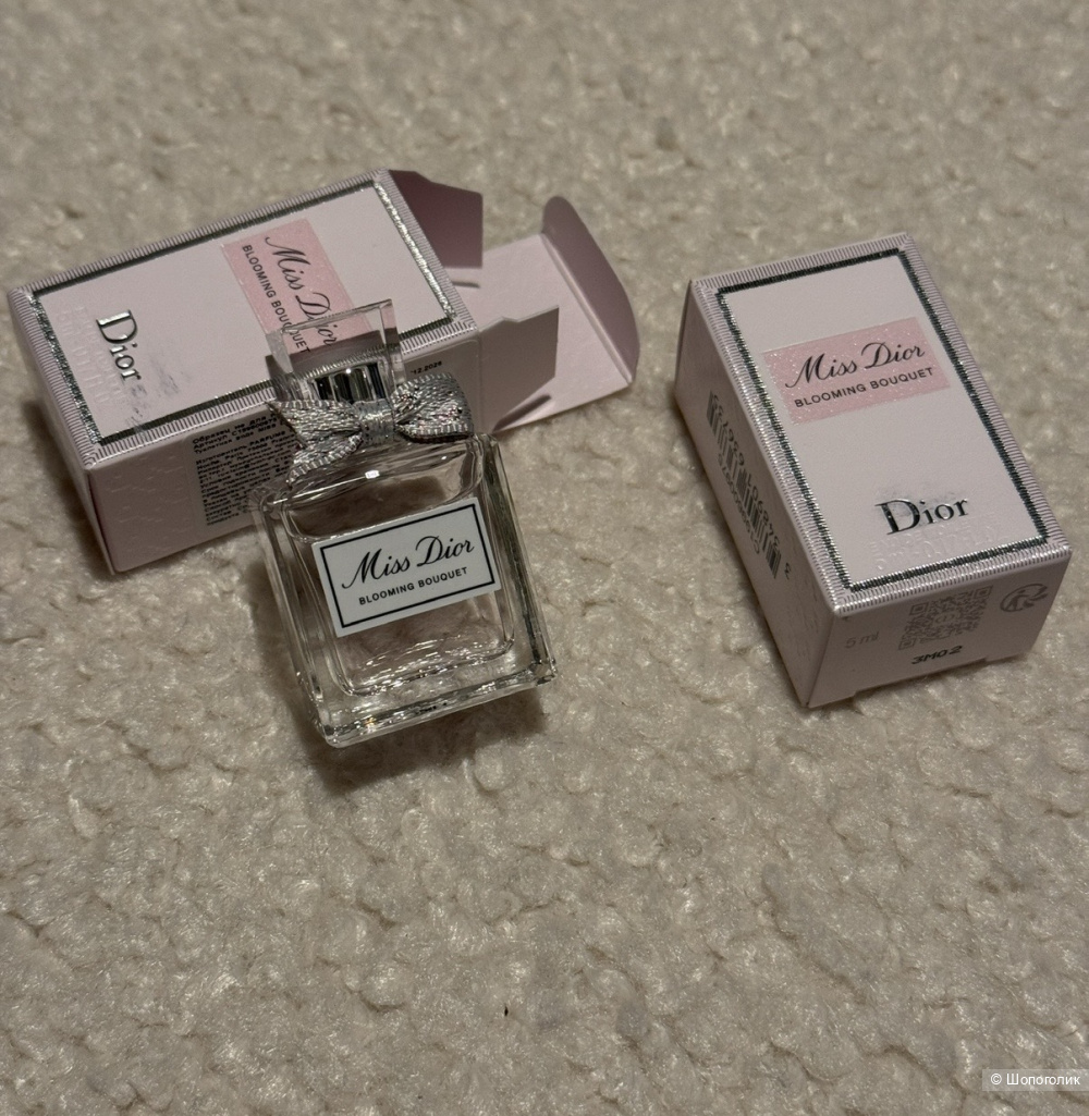 Фирменная миниатюра 5 мл Miss Dior Blooming bouquet