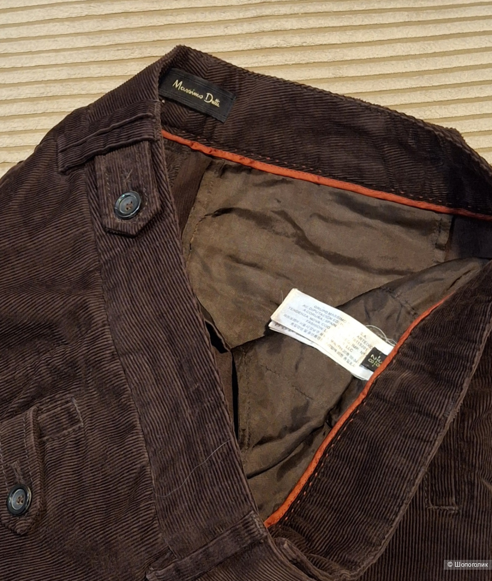 Вельветовые брюки Massimo Dutti/44-46