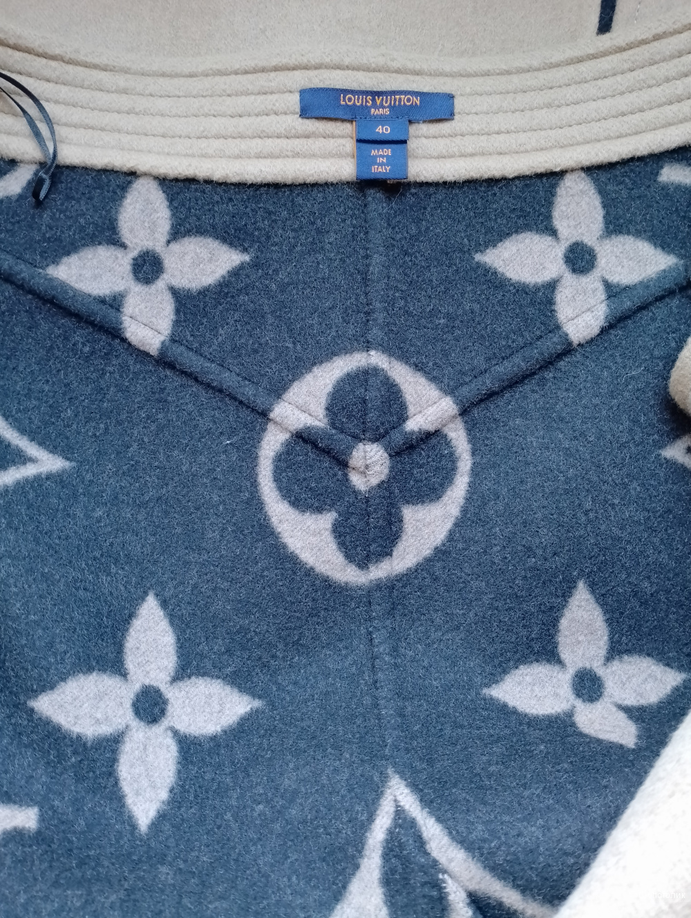 Шерстяная юбка louis vuitton , фр 40