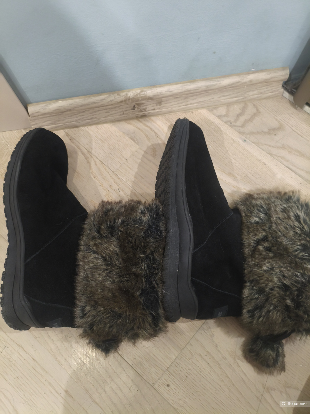 Замшевые полусапожки Minnetonka размер 9 us (26.5)