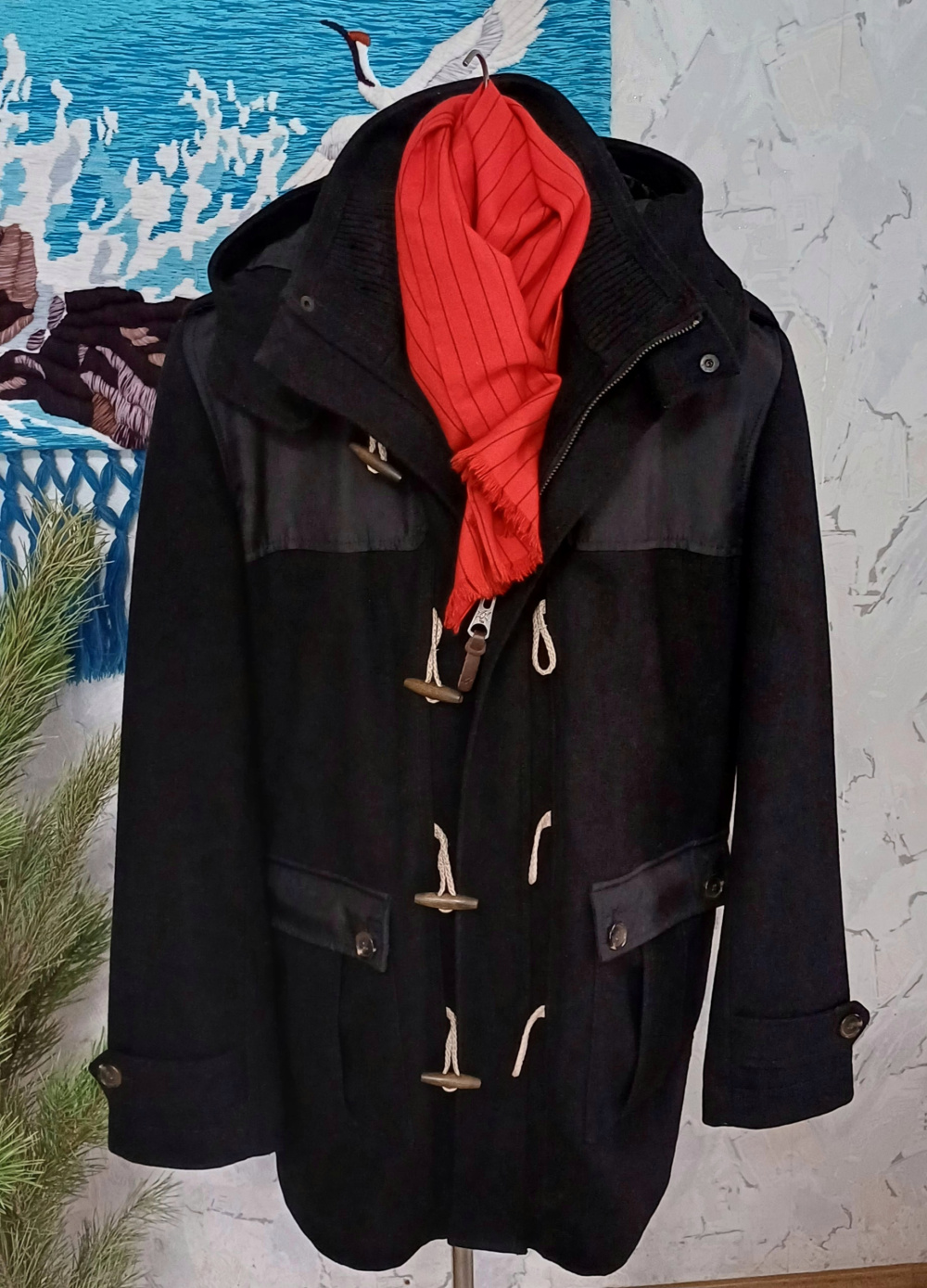 Утепленное пальто дафлкот от Mexx, XL