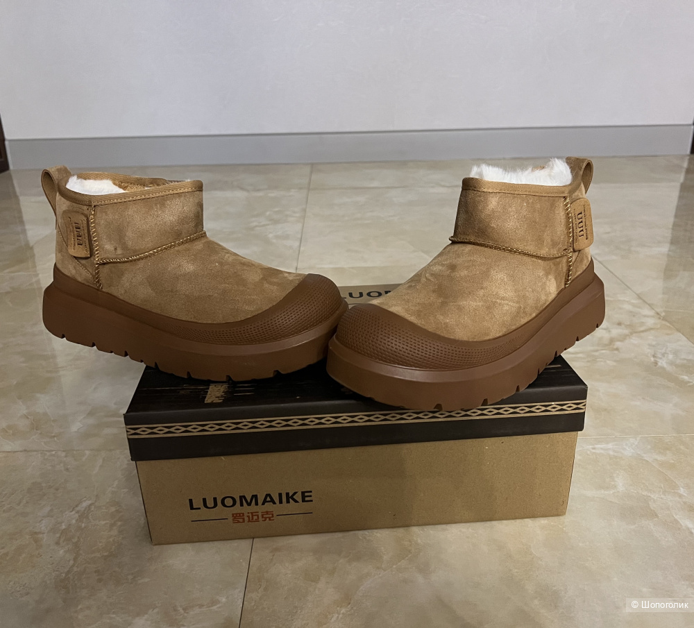 Ботинки зимние, размер 38,5 EU