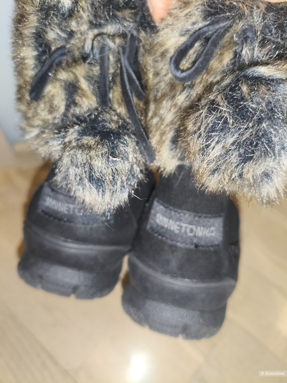 Замшевые полусапожки Minnetonka размер 9 us (26.5)