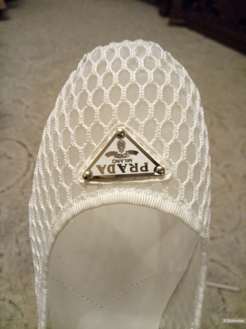 Балетки PRADA, размер 38