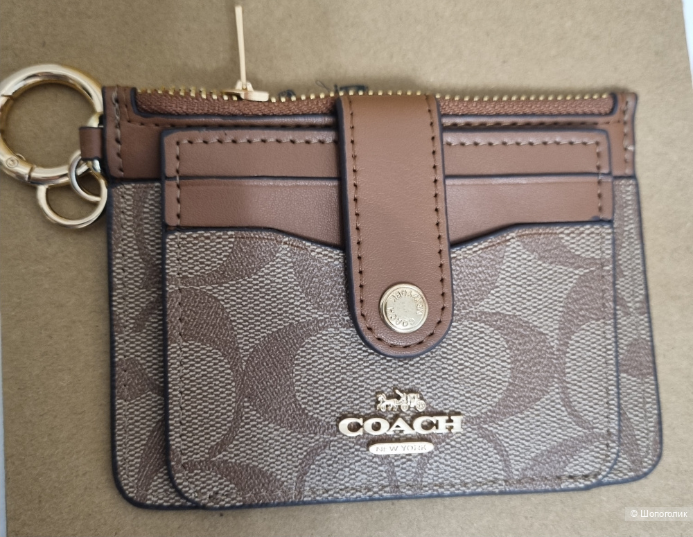 Бумажник Coach 12*8