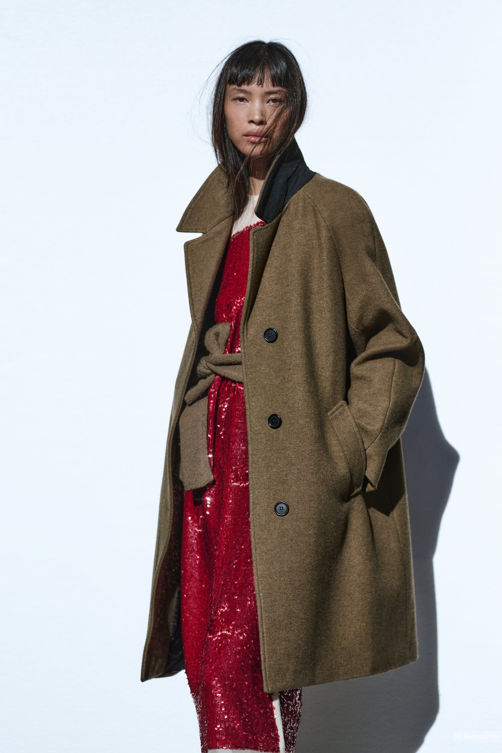 Пальто  Zara, размер  М/L