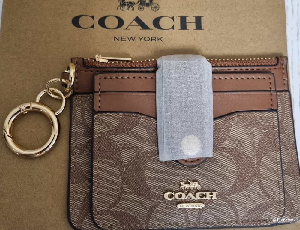 Бумажник Coach 12*8